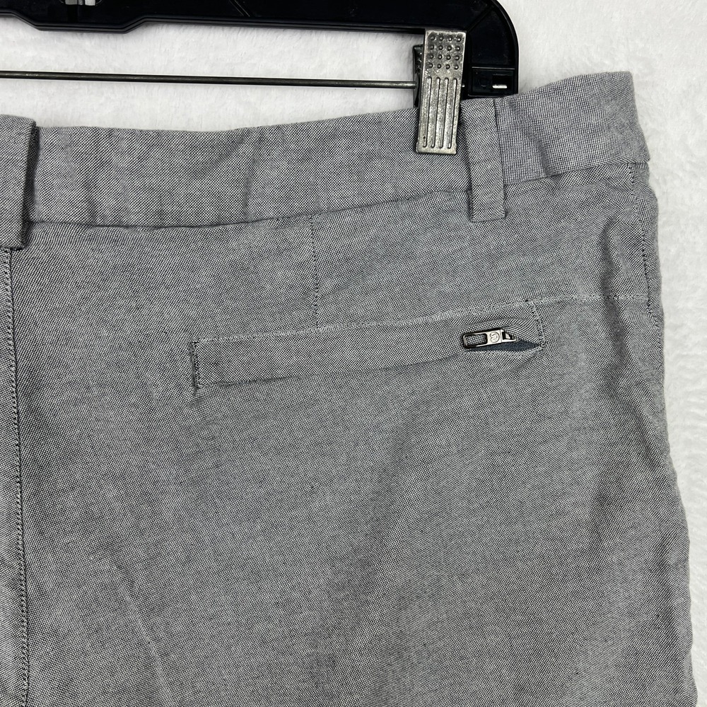 Lululemon Commission Shorts Mens 36 Gray Zip Pocket 9'' Inseam Slim‎ Fit Chino - Picture 5 of 9